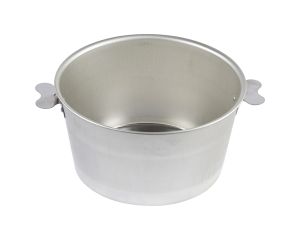 Charlotte - fer blanc - Ø180/150 mm h 100 mm