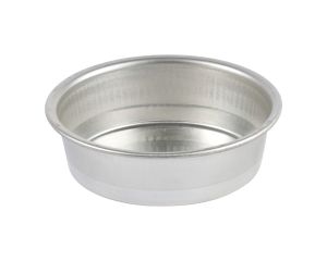 Manqué rond uni - bordé - fer blanc - Ø240/210 mm - h50 mm