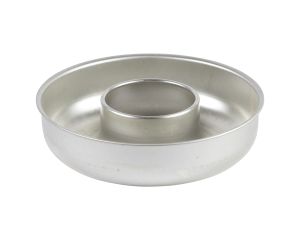 Savarin profond débouché - fer blanc - Ø240 mm h58 mm