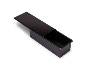 Moule à pain de mie avec couvercle - antiadhérent - 250 x 93 mm dim ext / 245 x 84 mm dim int h76 mm