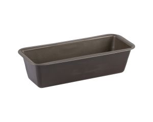 Moule à Cake embouti - Antiadhérent (sans PFAS) - 260 x 95 mm ext / 230 x 65 mm int - h75 mm