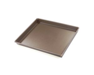 Caisse à génoise - antiadhérente - 400x300 mm int / 414x314 mm ext - h 50 mm