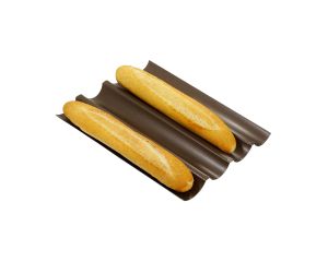 Plaque à baguettes - Antiadhérent (sans PFAS) - 380 x 320 mm