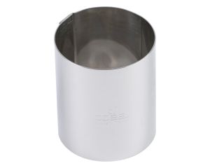 Cercle à vacherin inox - épaisseur 10/10è - Ø240 mm h60 mm