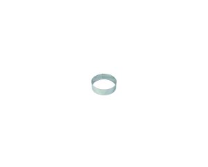 Cercle à mousse inox - épaisseur 6/10è - Ø50 mm h40 mm