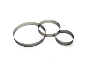 Cercle à entremets inox - épaisseur 10/10è - Ø140 mm h35 mm