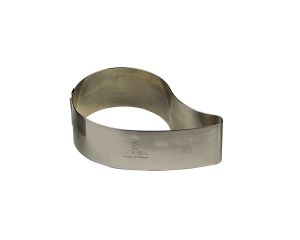 Nonnette larme - inox - 90 x 50 x 30 mm