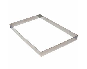 Cadre à opéra - inox - 565 x 365 x 60 mm