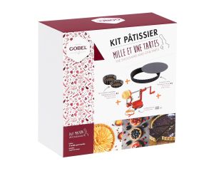Kit 1001 tartes (1 moule à tarte, 6 tartelettes, 1 pèle-pommes)
