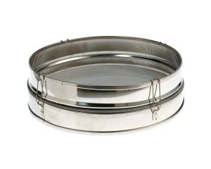 Tamis inox 3 pièces Ø30 cm - toiles interchangeables - maille moyenne n°20