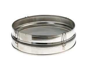 Tamis inox 3 pièces Ø30 cm - toiles interchangeables - maille fine n°25