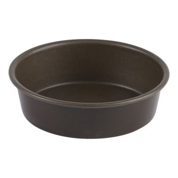 Manqué rond uni - bordé - antiadhérent - Ø180/153 mm - h45 mm
