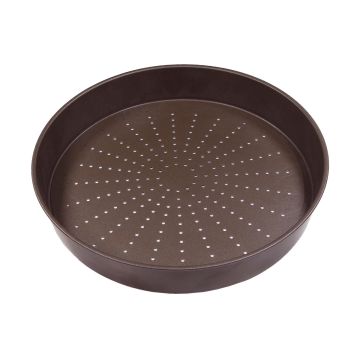 Moule à flan perforé fond mobile - antiadhérent - Ø270 mm h 45 mm