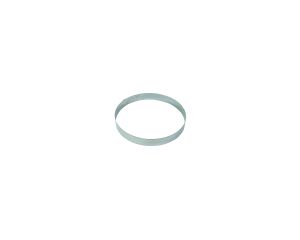Cercle à mousse inox - épaisseur 8/10è - Ø100 mm h45 mm