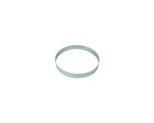 Cercle à mousse inox - épaisseur 8/10è - Ø120 mm h45 mm