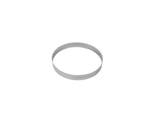 Cercle à mousse inox - épaisseur 10/10è - Ø140 mm h45 mm