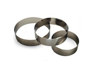 Cercle inox - épaisseur 6/10è - Ø50 mm h50 mm