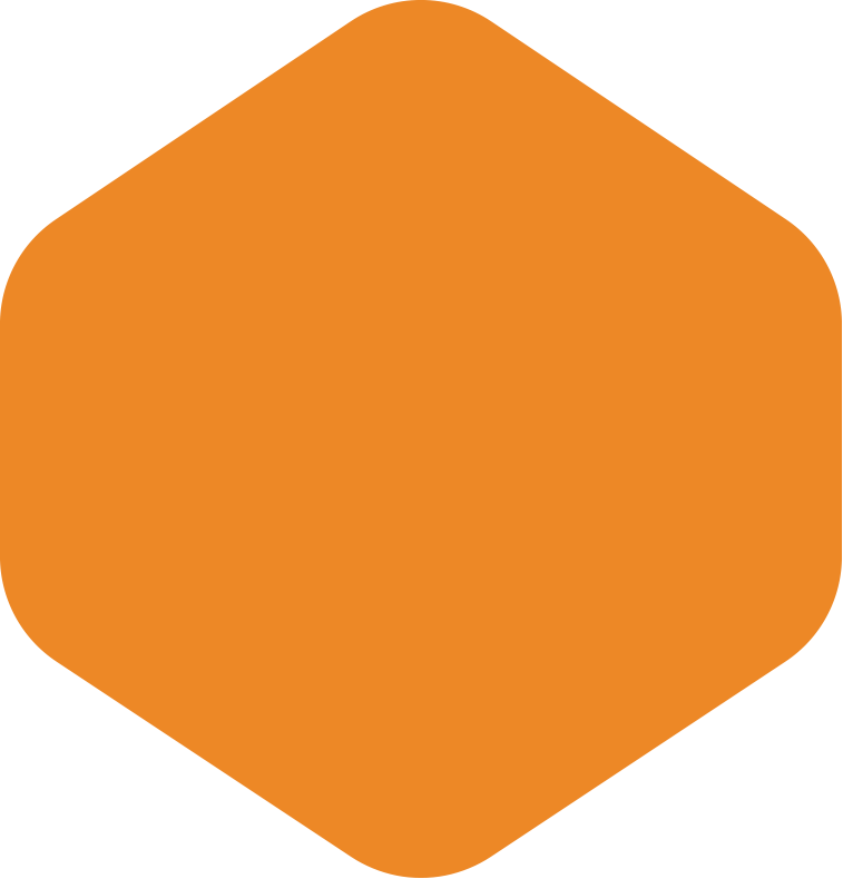 hexagone orange